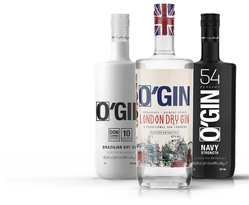 Garrafas O'GIN
